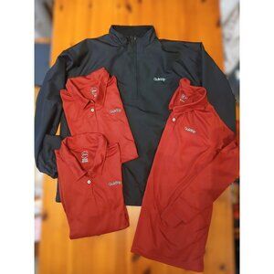 QuikTrip StormTech Performance Windbreaker Jacket Employee Polo Shirt Short Long